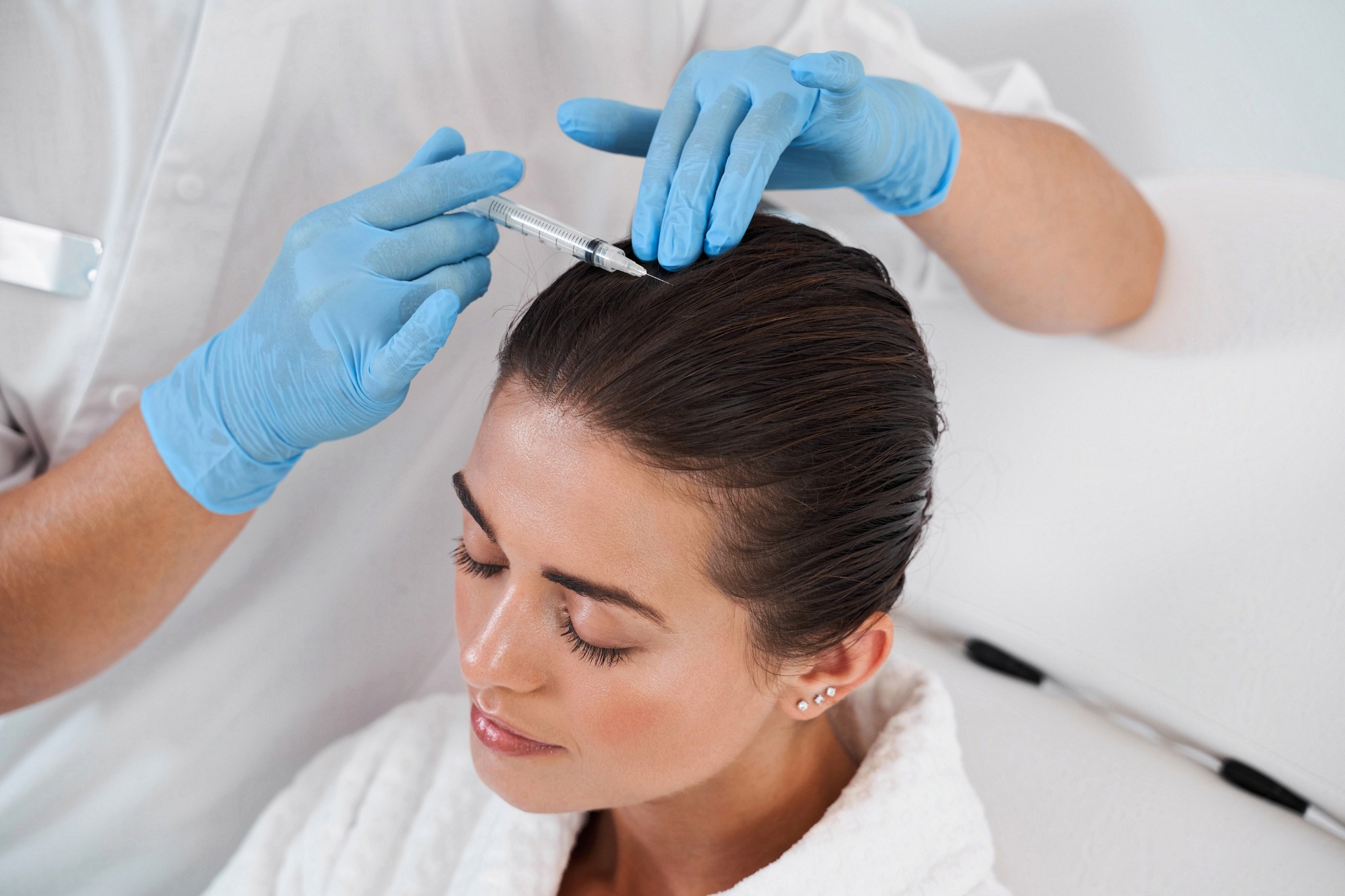 Greffe de cheveux femme