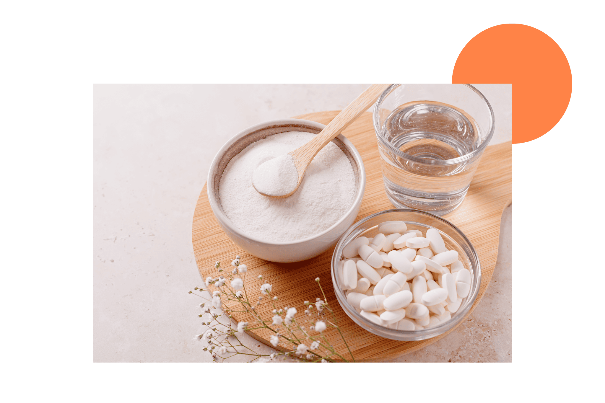 Gélules de collagène marin