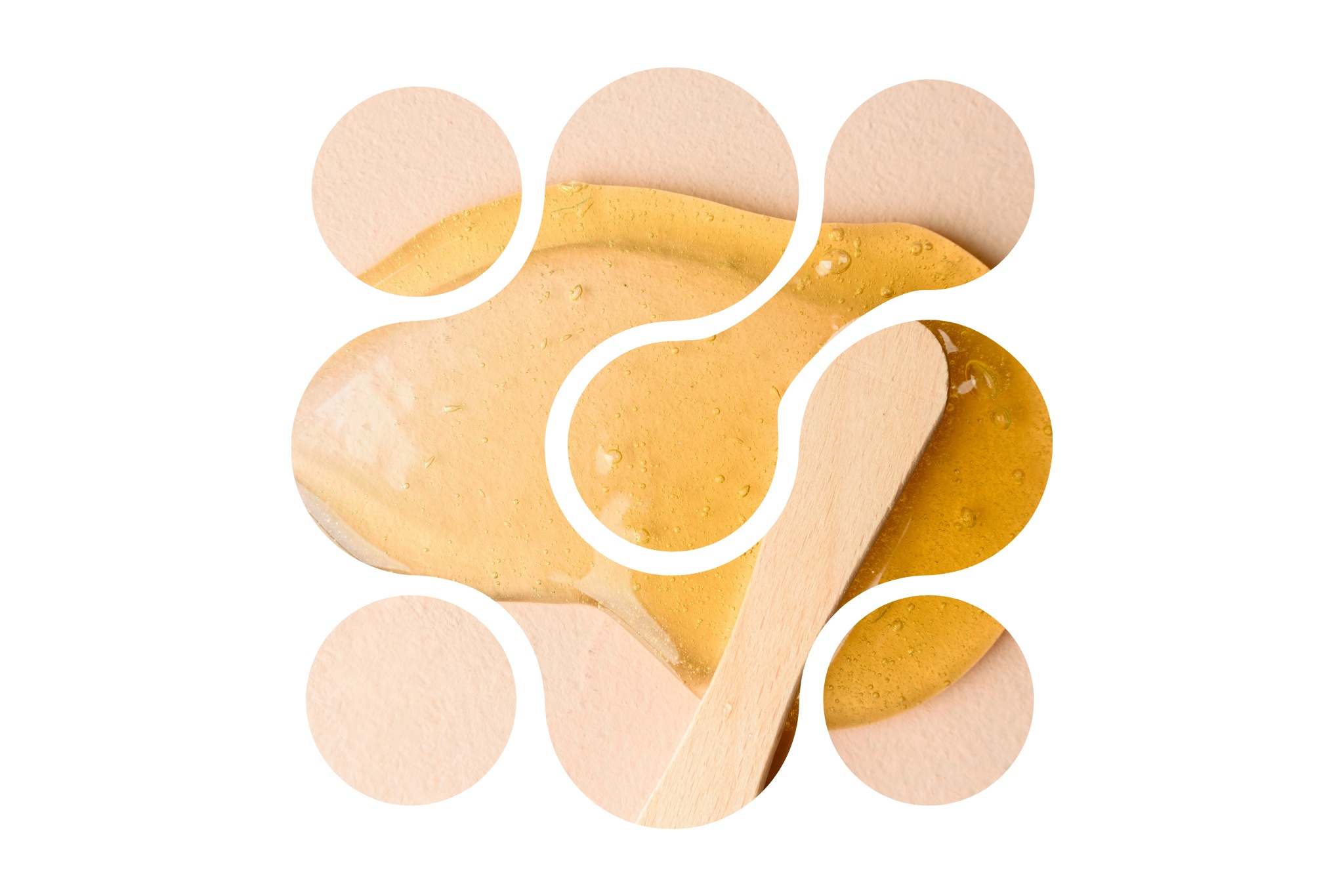 cire chaude pour une séance d'épilation