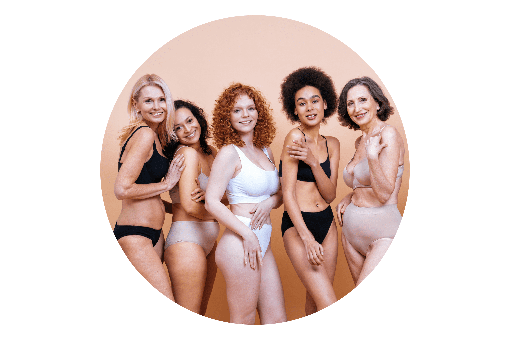 différentes femmes de différents âges