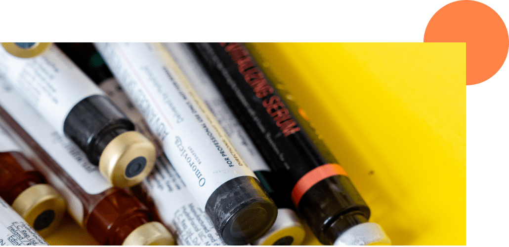 Zoom sur des injections de skinbooster