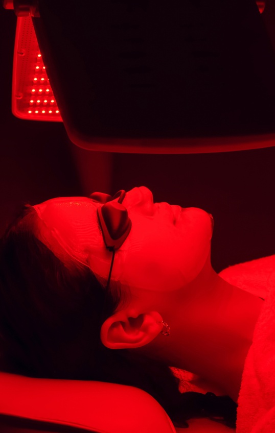 séance de led rouge