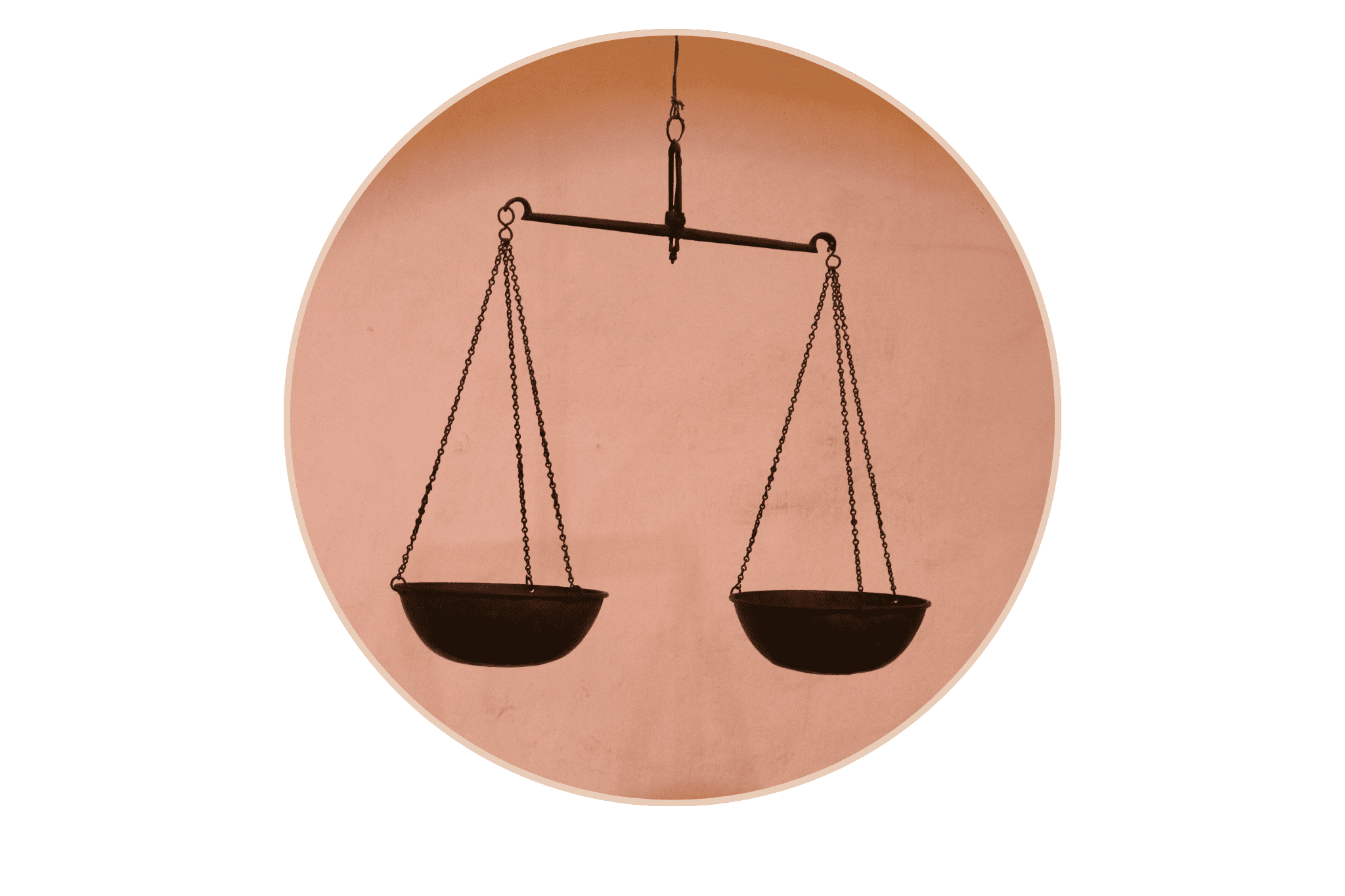 illustration de la peau mixte avec une balance