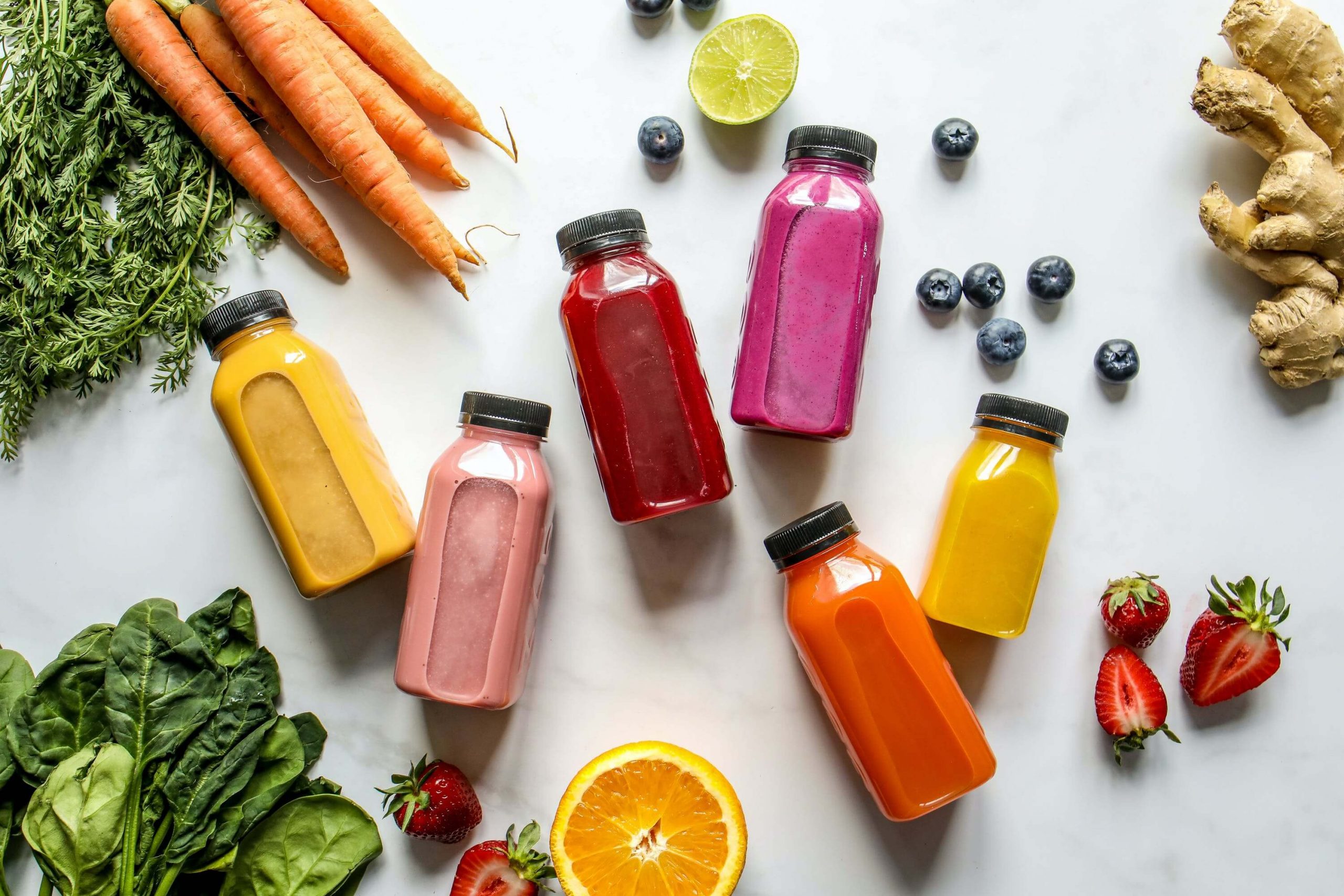 jus detox legumes et fruits