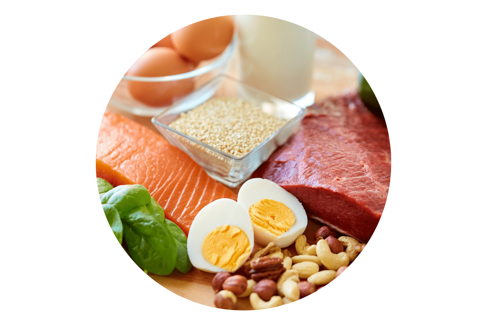 proteÌines animales et vĂ©gĂ©tales maigres